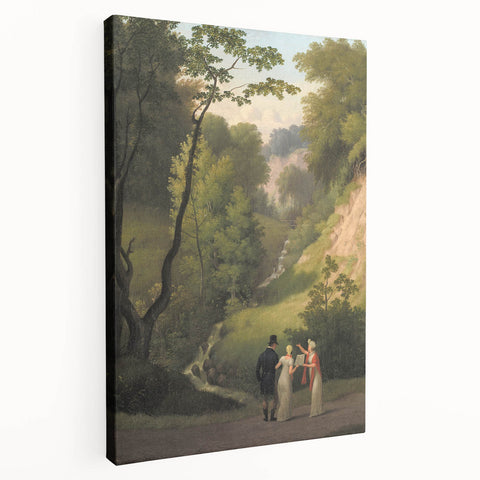 Realism Art Print of a Scenic Walk in Nature - Devil’s Cleft Scene