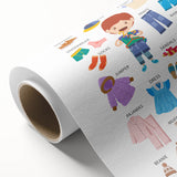Clothing Educational Wall Art - Kids' Learning Poster