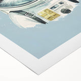 Astronaut Cat Nursery Wall Art - Baby Room & Kids Room Decor