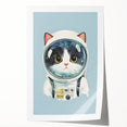 Astronaut Cat Nursery Wall Art - Baby Room & Kids Room Decor