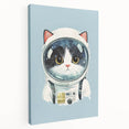 Astronaut Cat Nursery Wall Art - Baby Room & Kids Room Decor