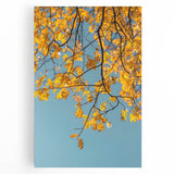 Large black and white abstract tree design on stretched canvas, suited for kitchen wall art.