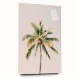 Large abstract wall art in vibrant summer hues on acrylic glass, ideal for bedroom or dining room decor.