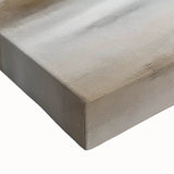 Abstract landscape wall art on stretched canvas, showcasing vibrant colors and intricate textures, ideal for modern home decor. The artwork adds a contemporary touch to any interior space.