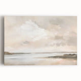 Stretched canvas artwork showcasing an abstract landscape with vibrant colors and dynamic shapes, perfect for modern home decor. Ideal for adding a contemporary touch to living spaces.