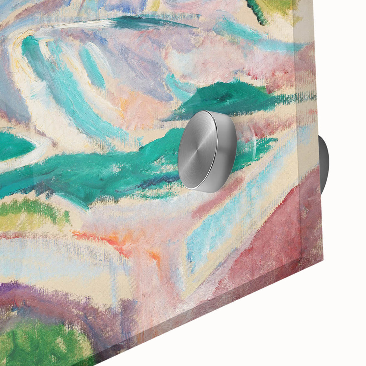 Edvard Munch's Expressionist Landscape - Abstract Wall Art Decor