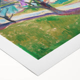 Edvard Munch's Expressionist Landscape - Abstract Wall Art Decor