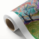 Edvard Munch's Expressionist Landscape - Abstract Wall Art Decor