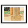 Elegant Impressionism Wall Art: Architectural Study by Sargent Print