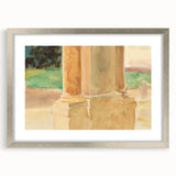 Elegant Impressionism Wall Art: Architectural Study by Sargent Print