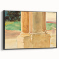 Elegant Impressionism Wall Art: Architectural Study by Sargent Print
