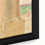 Elegant Impressionism Wall Art: Architectural Study by Sargent Print