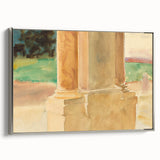 Elegant Impressionism Wall Art: Architectural Study by Sargent Print