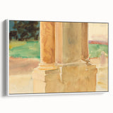 Elegant Impressionism Wall Art: Architectural Study by Sargent Print