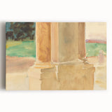 Elegant Impressionism Wall Art: Architectural Study by Sargent Print
