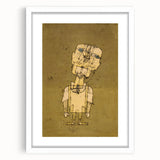 Modern Wall Art - Ghostly Genius Figure by Paul Klee - Unique Art Print