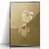 Modern Wall Art - Ghostly Genius Figure by Paul Klee - Unique Art Print