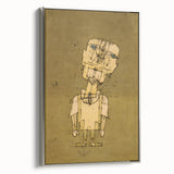 Modern Wall Art - Ghostly Genius Figure by Paul Klee - Unique Art Print