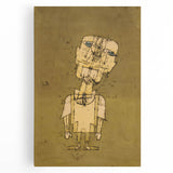 Modern Wall Art - Ghostly Genius Figure by Paul Klee - Unique Art Print