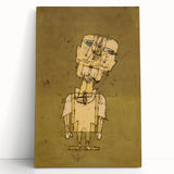 Modern Wall Art - Ghostly Genius Figure by Paul Klee - Unique Art Print