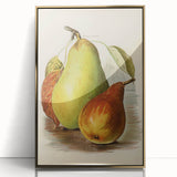 Realism Art Print of Vintage Pear Illustration - Classic Fruit Study
