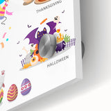 Special Days Educational Wall Art - Kids' Learning Poster