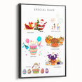 Special Days Educational Wall Art - Kids' Learning Poster