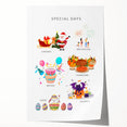Special Days Educational Wall Art - Kids' Learning Poster