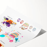 Special Days Educational Wall Art - Kids' Learning Poster