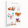 Special Days Educational Wall Art - Kids' Learning Poster