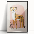 Contemporary Cheetah Illustration - Children's Wall Decor