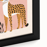 Contemporary Cheetah Illustration - Children's Wall Decor