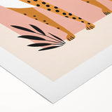 Contemporary Cheetah Illustration - Children's Wall Decor