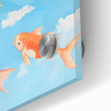 Koi Fish Nursery Wall Art - Baby Room & Kids Room Decor