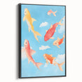 Koi Fish Nursery Wall Art - Baby Room & Kids Room Decor