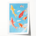 Koi Fish Nursery Wall Art - Baby Room & Kids Room Decor