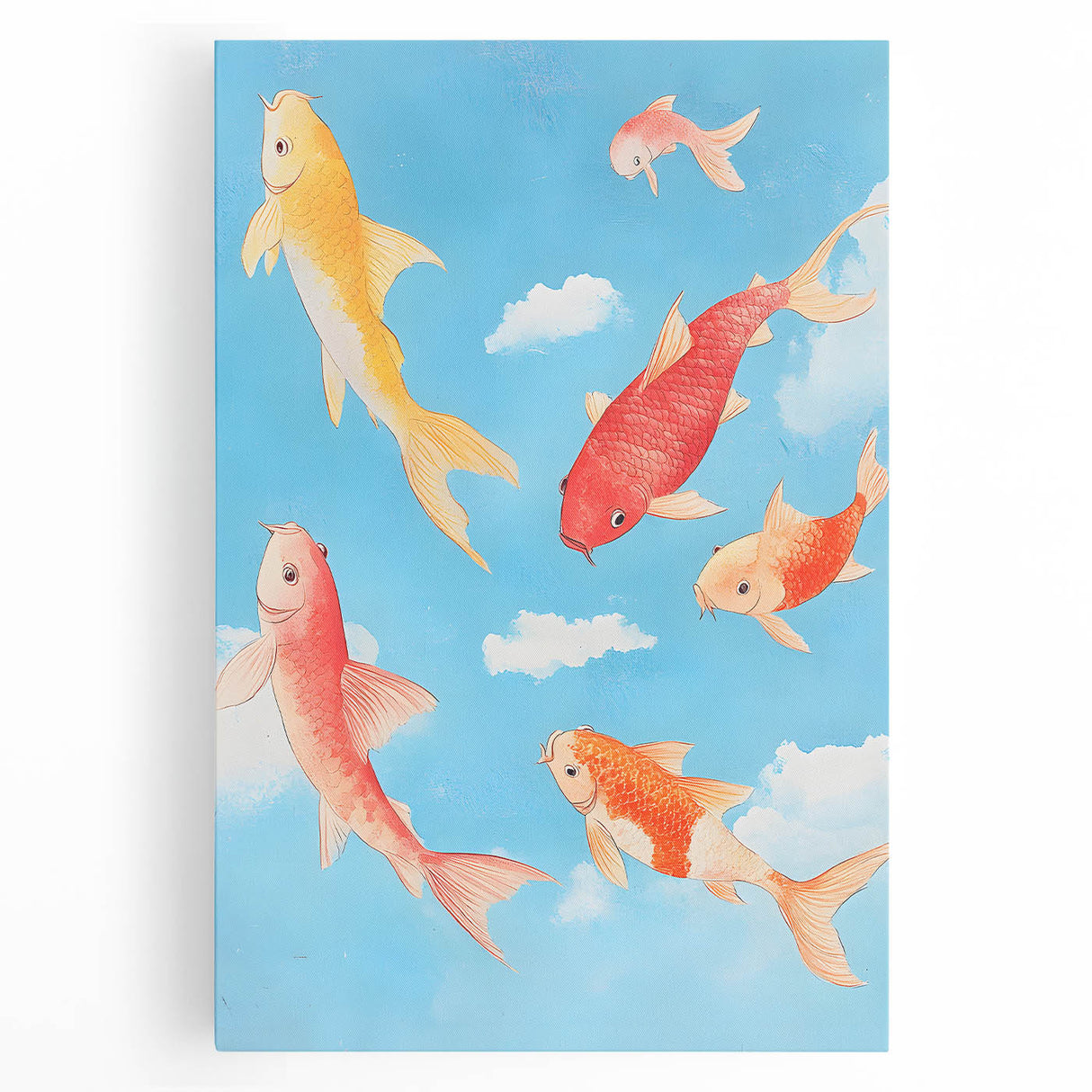 Koi Fish Nursery Wall Art - Baby Room & Kids Room Decor