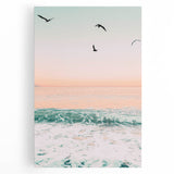 Black and white large art on canvas depicting a minimalist summer scene, ideal for kitchen wall art.