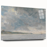 Romanticism Art Coastal Scene with Cliffs - Historical Romantic Canvas