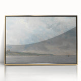 Romanticism Art Coastal Scene with Cliffs - Historical Romantic Canvas