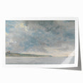 Romanticism Art Coastal Scene with Cliffs - Historical Romantic Canvas