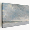 Romanticism Art Coastal Scene with Cliffs - Historical Romantic Canvas