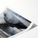 Modern Dining Room Wall Decor - Monochrome Canvas Art for Dining