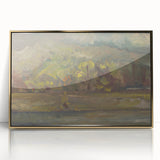 Expressionist River Landscape - Vibrant Decorative Wall Art