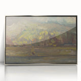 Expressionist River Landscape - Vibrant Decorative Wall Art