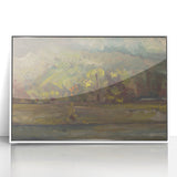 Expressionist River Landscape - Vibrant Decorative Wall Art