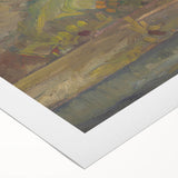 Expressionist River Landscape - Vibrant Decorative Wall Art