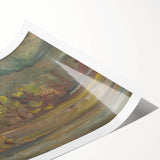 Expressionist River Landscape - Vibrant Decorative Wall Art