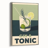 Landscape art painting of a colorful countryside scene on a framed canvas, ideal for dining room decor.