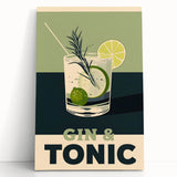 Large black and white stretched canvas featuring assorted kitchen utensils, ideal for kitchen wall art.